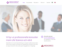 Tablet Screenshot of medicorent.com